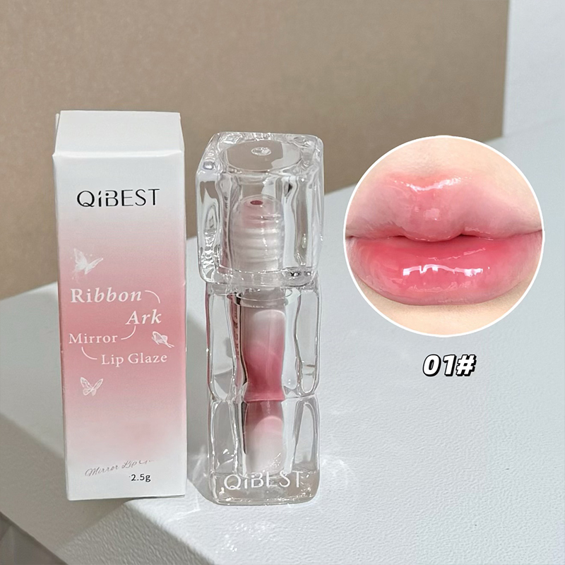 Lip Tint Korean - ลิปกลอส QIBEST Beauty Juice Lip Glaze