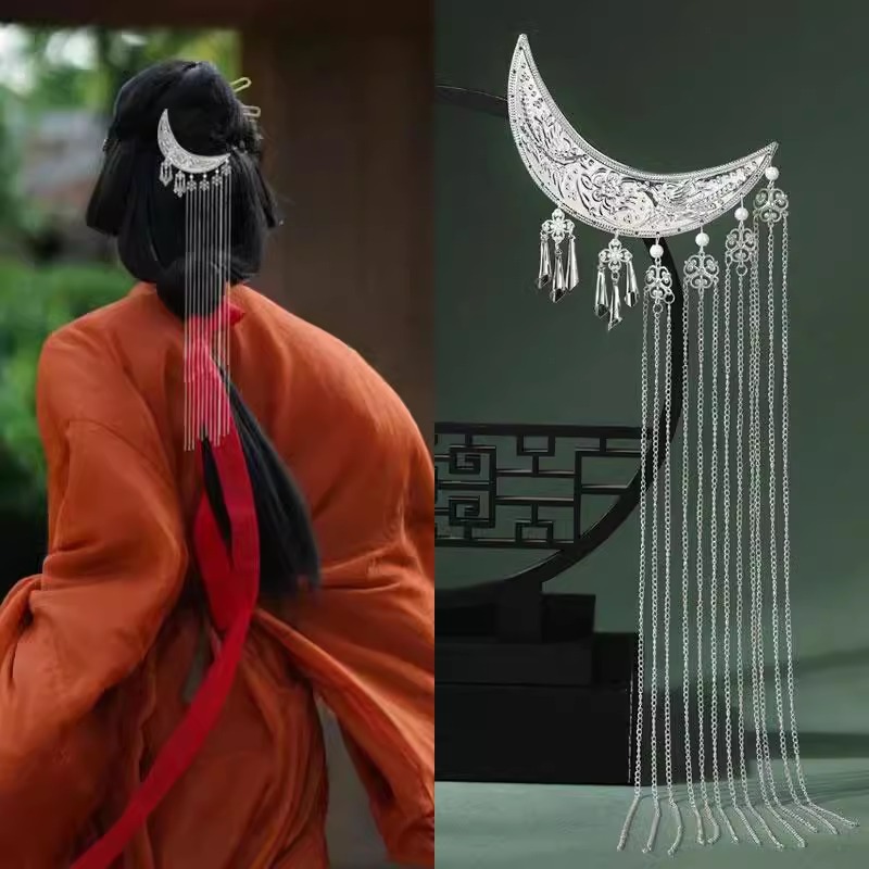 1 PC Hanfu อุปกรณ์เสริมยาวพู่ก - Hanbok Hair Pin บทวิจารณ์และราคา