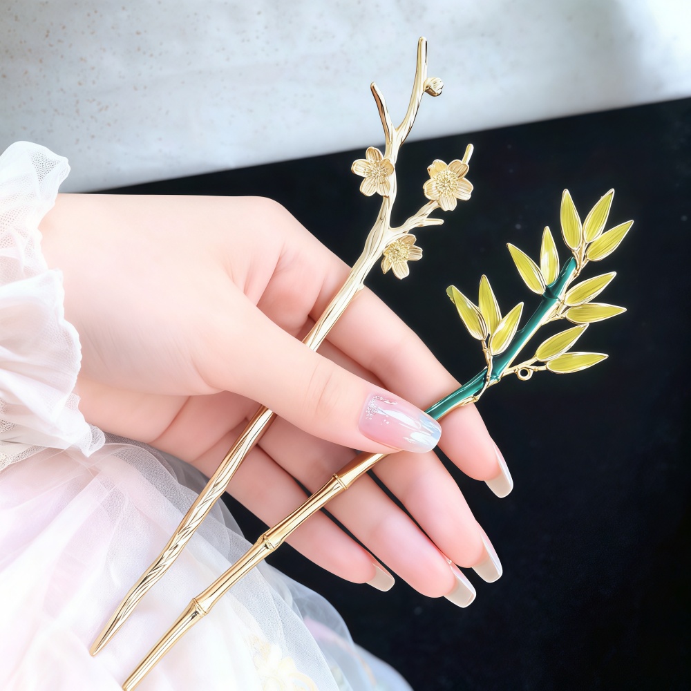 กิ๊บติดผมโลหะเคลือบสี สำหรับผู - Hanbok Hair Pin บทวิจารณ์และราคา