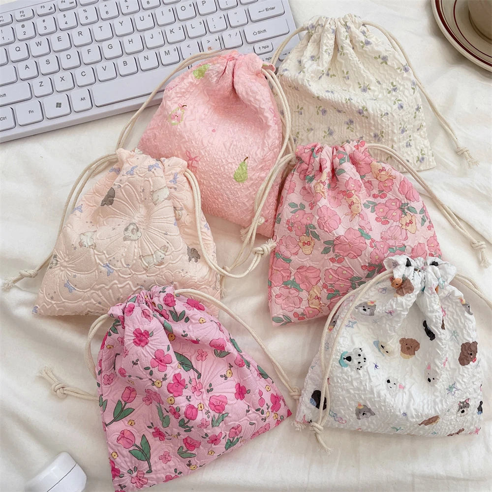 การ์ตูน Drawstring กระเป๋าเครื - Korean Skincare Routine บทวิจารณ์และราคา