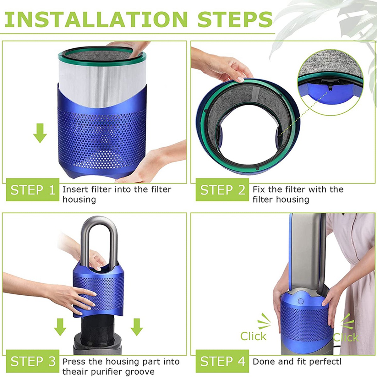 HGHO ตัวกรองทดแทนสำหรับไดสัน เ - Dyson Fan Pure Cool บทวิจารณ์และราคา