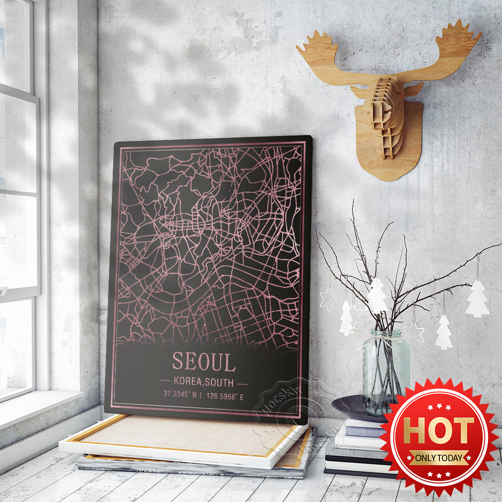 โซลเกาหลีใต้แผนที่โปสเตอร์,Wor - South Korea Lifestyle บทวิจารณ์และราคา