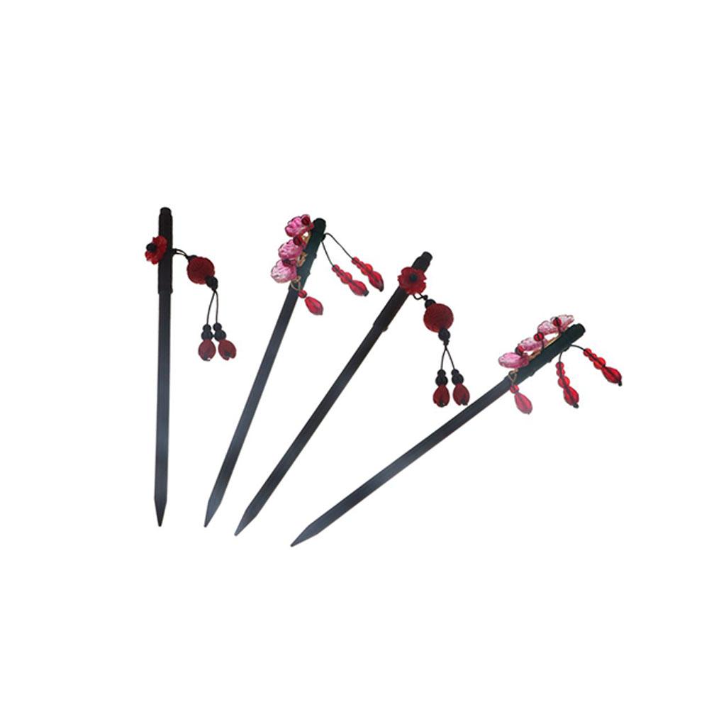 กิ๊บติดผมไม้ลายดอกไม้คลาสสิก ส - Hanbok Hair Pin บทวิจารณ์และราคา