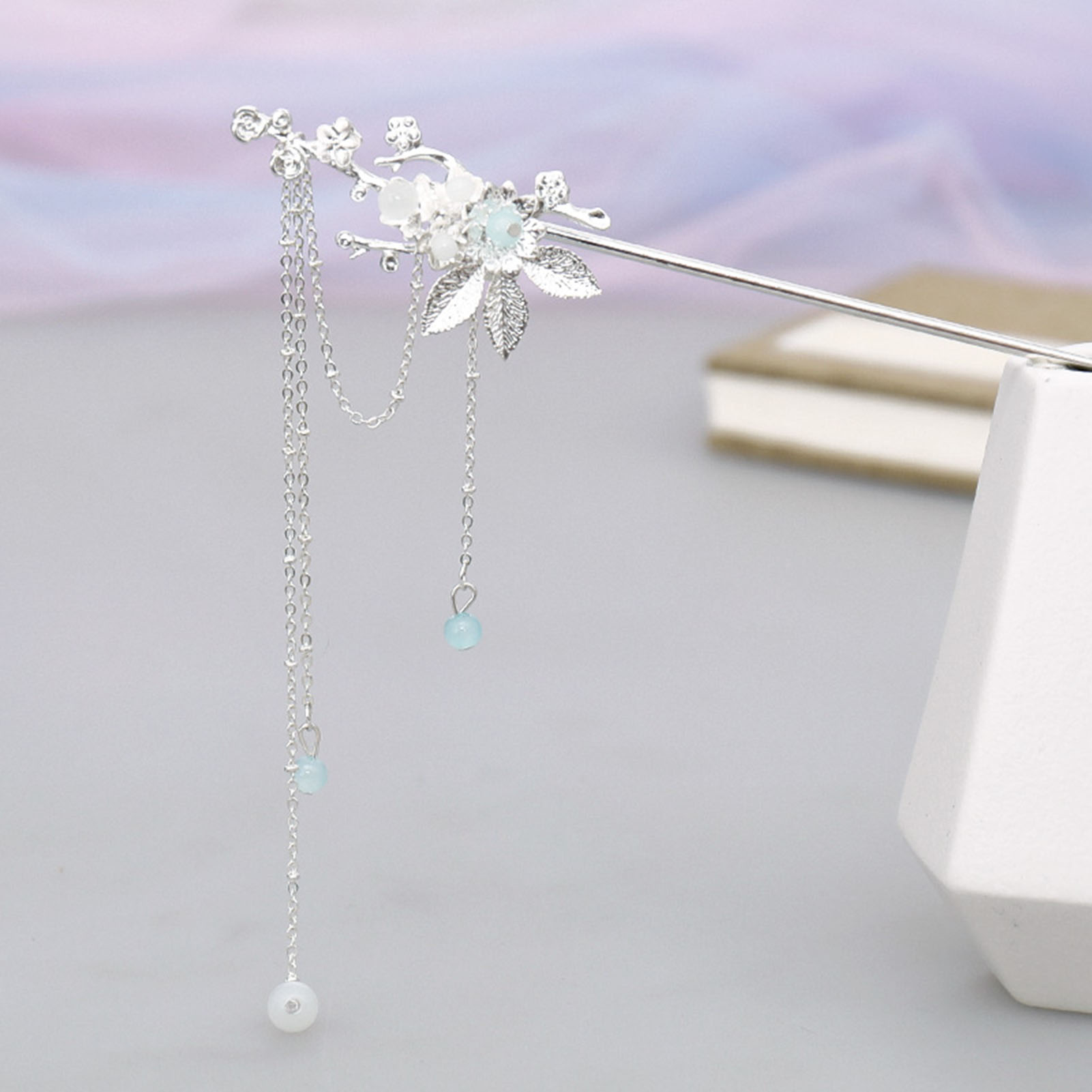 กิ๊บติดผมแบบจีนโบราณ ทำจากโลหะ - Hanbok Hair Pin บทวิจารณ์และราคา